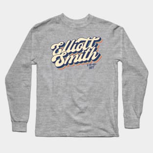 Elliott Smith - 2:45am / Retro Layered 90's Long Sleeve T-Shirt